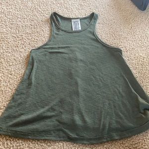 Free People Green Tank Top